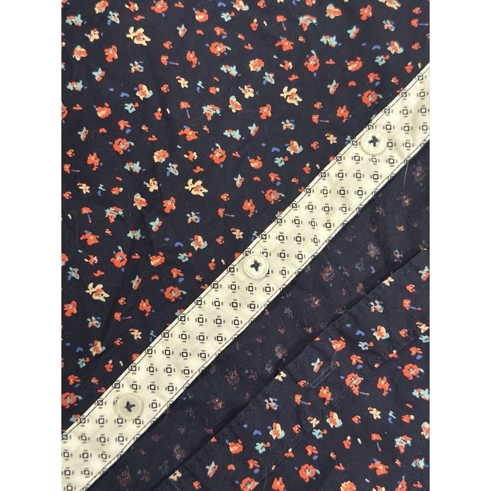 Vintage Sunrise Kingdom Shirt Men's Button Down Size Medium Floral Nearly New